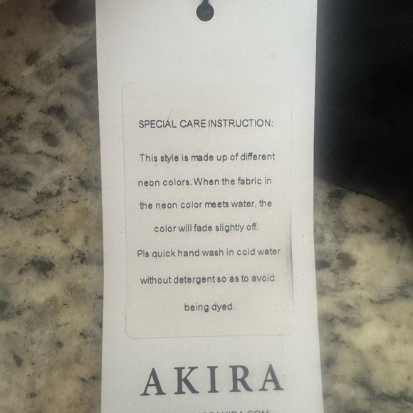 AKIRA Neon Bustier Corset Top Festival Rave Mesh Black XL - Picture 3 of 4